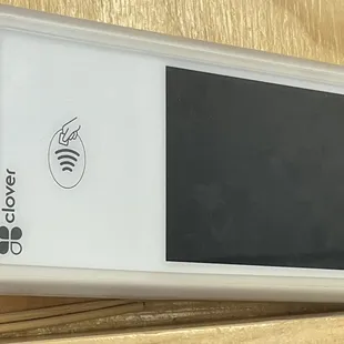 They now take card!