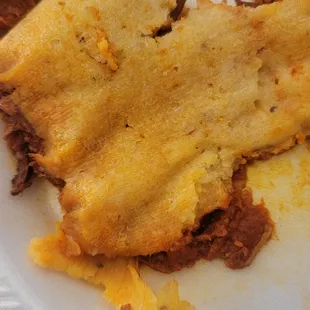 Really dry salty tamales, this place was our go to for the longest time.