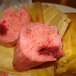 Strawberry Tamales