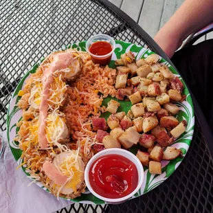 Scotch eggs at Cardinal's La Poblana brunch