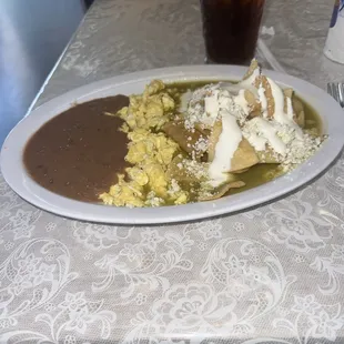 Chilaquiles with Salsa Verde