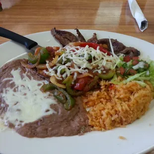 Bistec ala mexicana