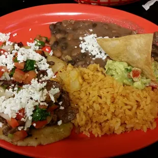 Steak Tlacoyos - little spicy but good!