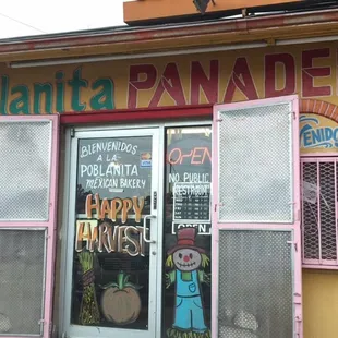 Front of the store