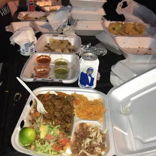 Steak dinner was Delicious must have, Brito is always good, and the quesadillas and are the best