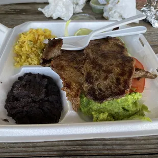 Carne Asada plate