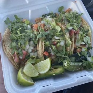Picture of the tacos