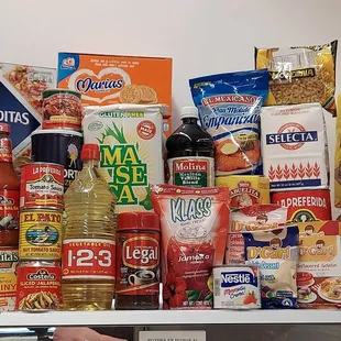 Variety of Mexican brands