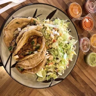 $2 tacos? Yes please! Taco salad was just ok - for the price I would skip it