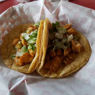 Chicken tacos