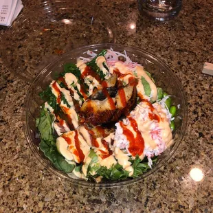 Regular poke bowl