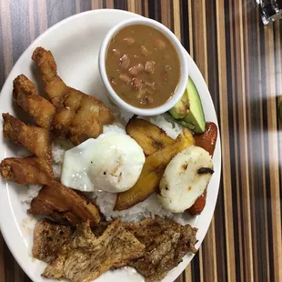 Bandeja Paisa.