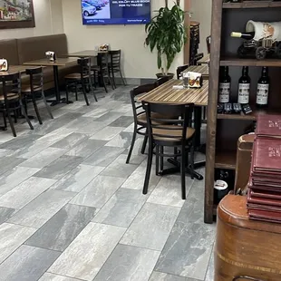 Rear of the restaurant (after renovations)