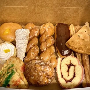 Such a variety for visiting relatives