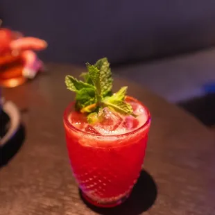 Watermelon Hibiscus Margarita