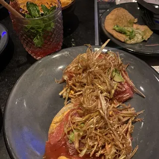 Ahi Tuna Tostadas