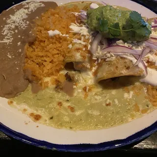 Enchiladas Blancas al Pastor