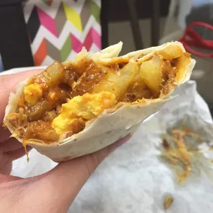 Breakfast burrito!