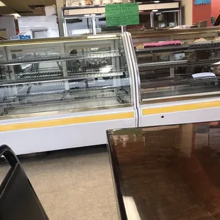 Empty bakery
