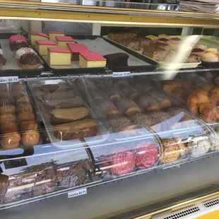 Pan Dulce in the bakery case