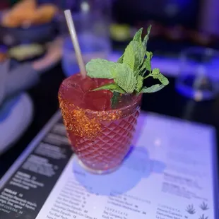 Watermelon hibiscus margarita