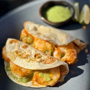 Creamy Chipotle Prawn Tacos