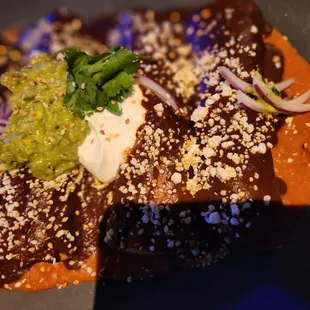 Mole Enchiladas
