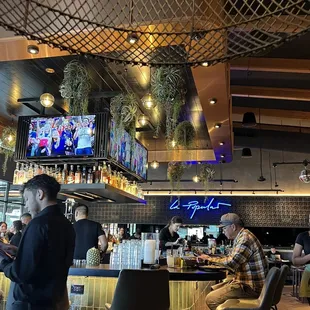 Bar area