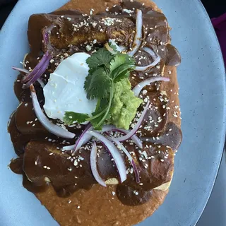 Mole Enchiladas