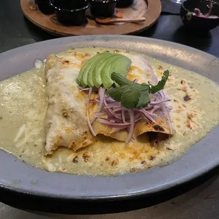 Enchiladas Blancas al Pastor