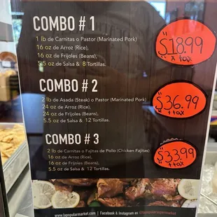 Family combo as of 7/19/2024