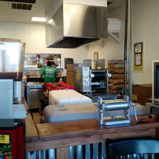 burritos and wraps, interior