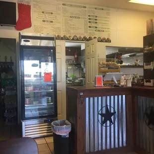 Have around 4 tables at this place for seating.