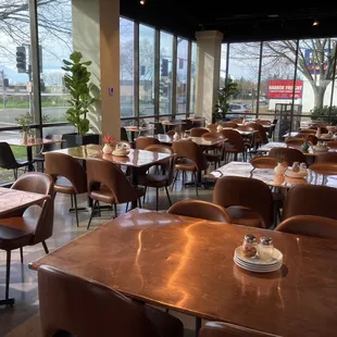 Open seating, cute venue!