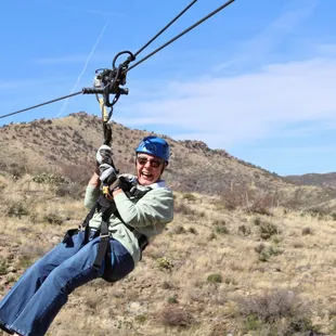 Zipling with your friends and neighbors!