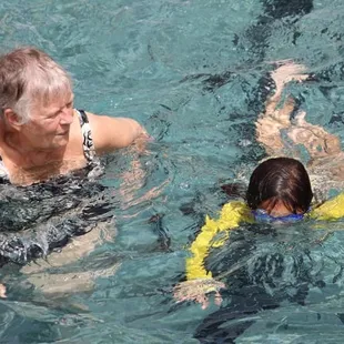 Did you know our residents help to teach preschoolers water safety and swimming?