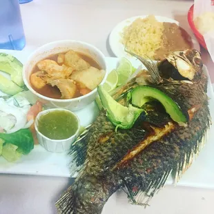 Pescado frito