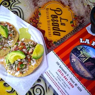 Fish  Friday fantastic Cheviche Tostada outrageous delicious  Love