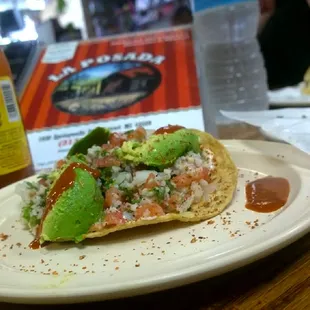 Chopped Fish Tostada outrageous delicious  love