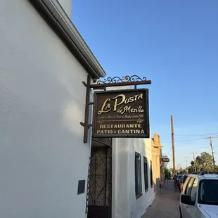 Exterior sign
