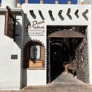 Back entrance