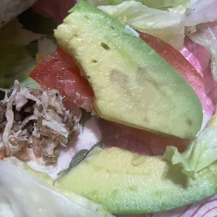 up close on the fresh burrito half sides