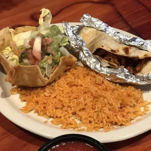 Burrito tapatio (lunch)