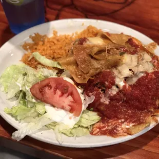 Chilaquiles Mexicanos (lunch)