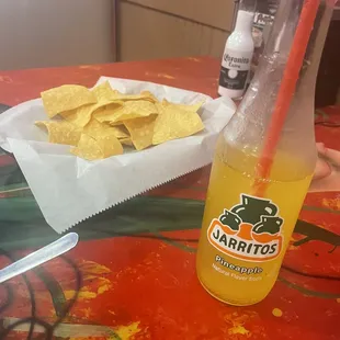 Chips and Jarritos