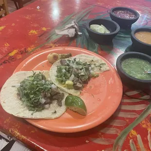 Tacos and Salsa took a bite lol