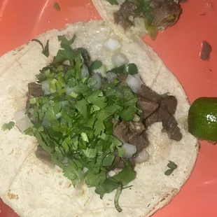 Lengua tacos