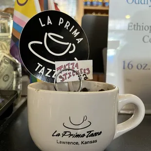 A standard of Mass St.