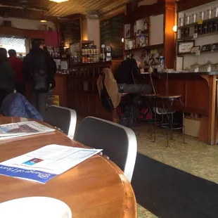 Nice spot to get some work done! Right on Mass Street!