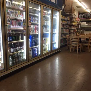 the inside of a grocery store